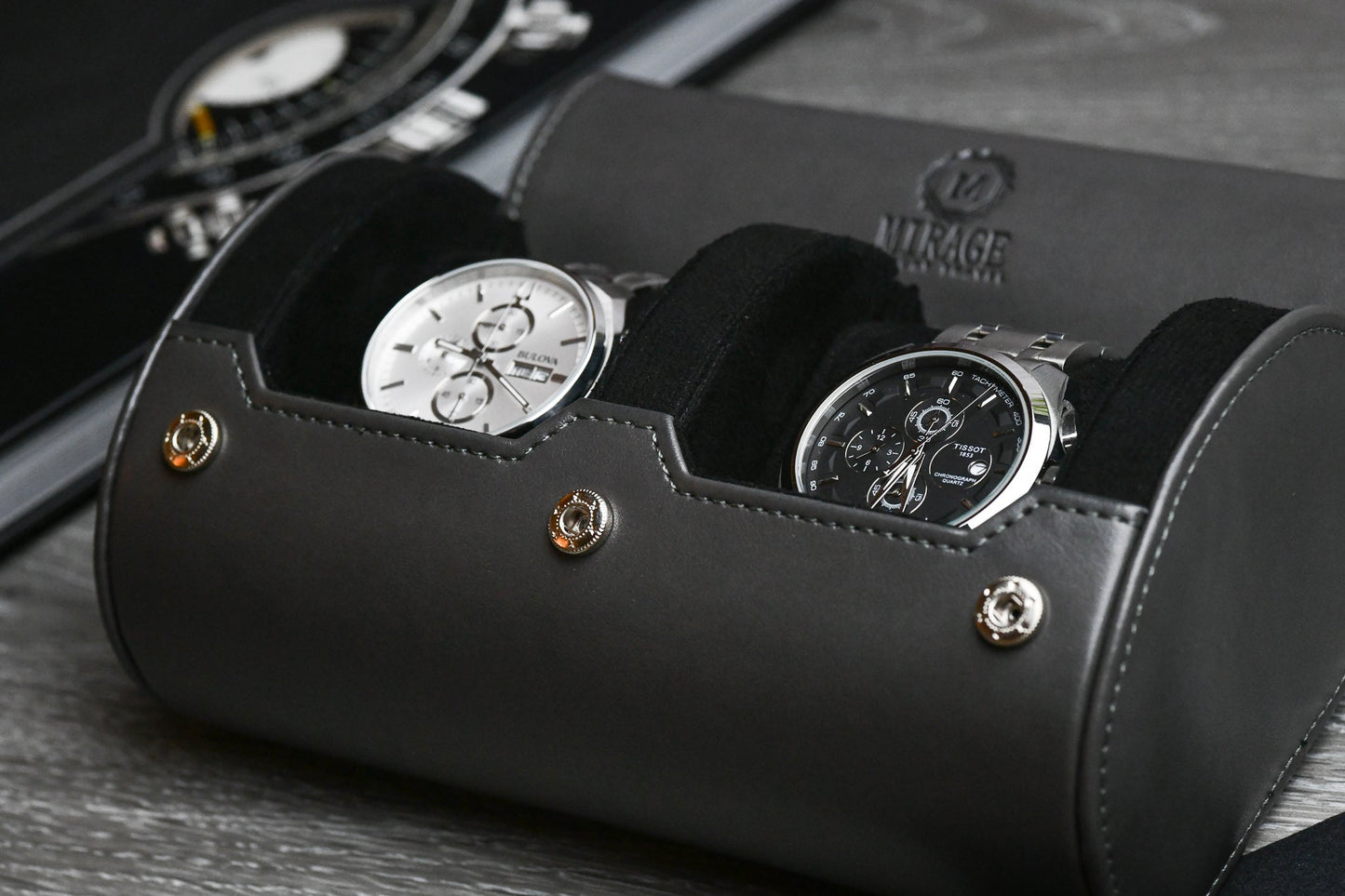 2 Watch Case - Slate Gray