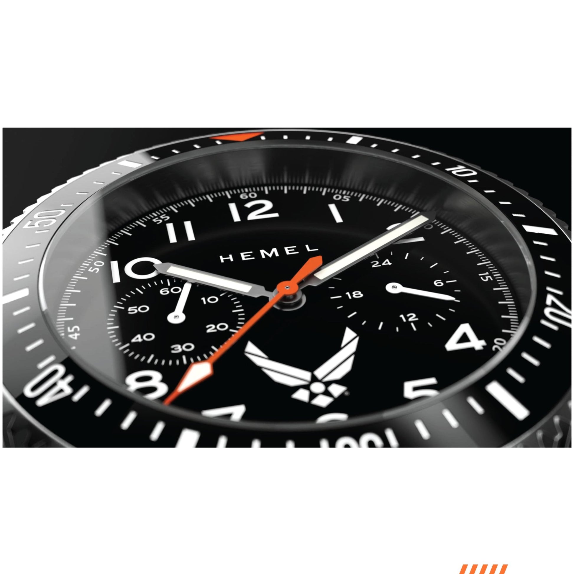 Hemel HFT20 USAF Special Edition Military Watch Design - Veloce - The App For Watch Collectors