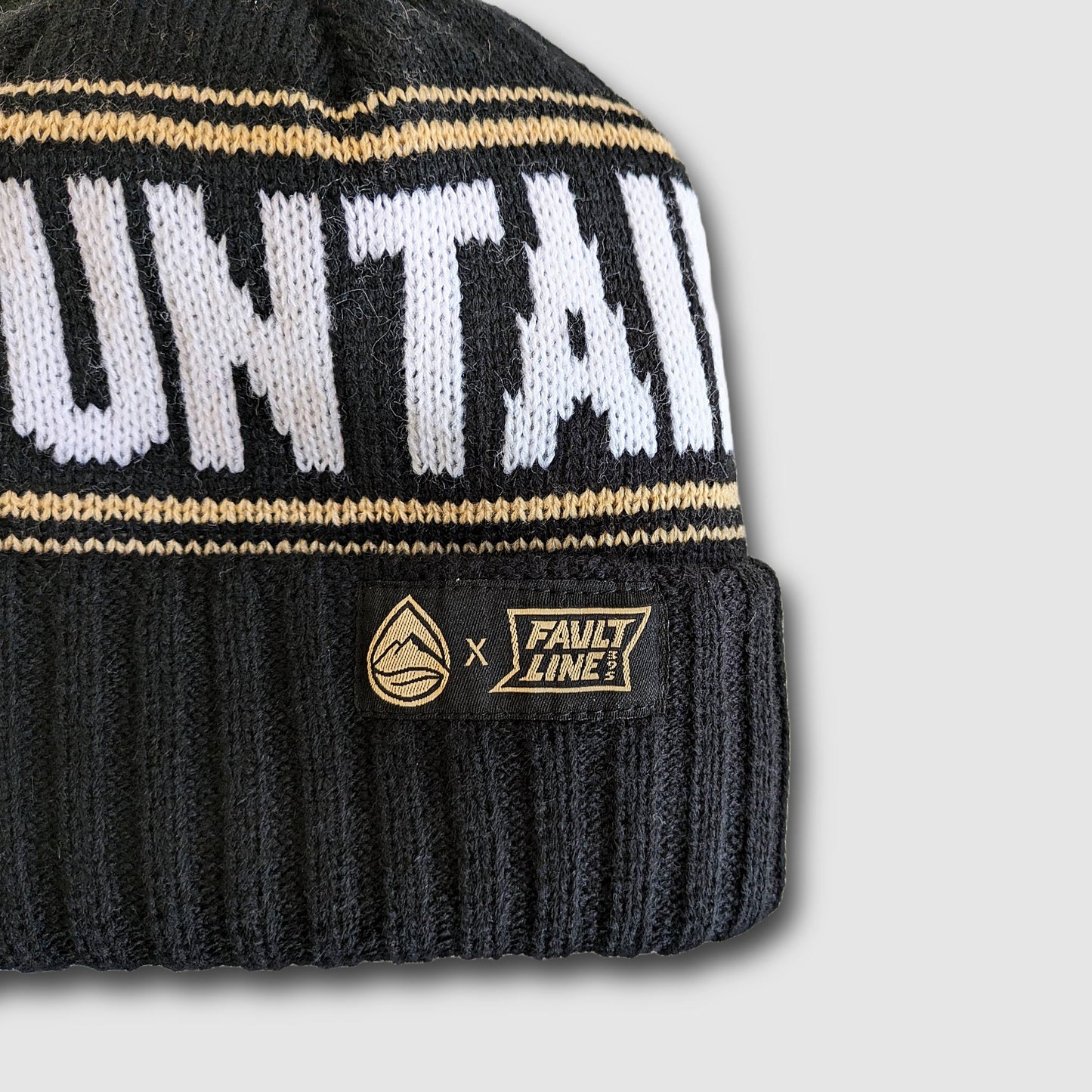 F395 X Distant Brewing Mountains And Beer Beanie Black - Veloce - The App For Watch Collectors