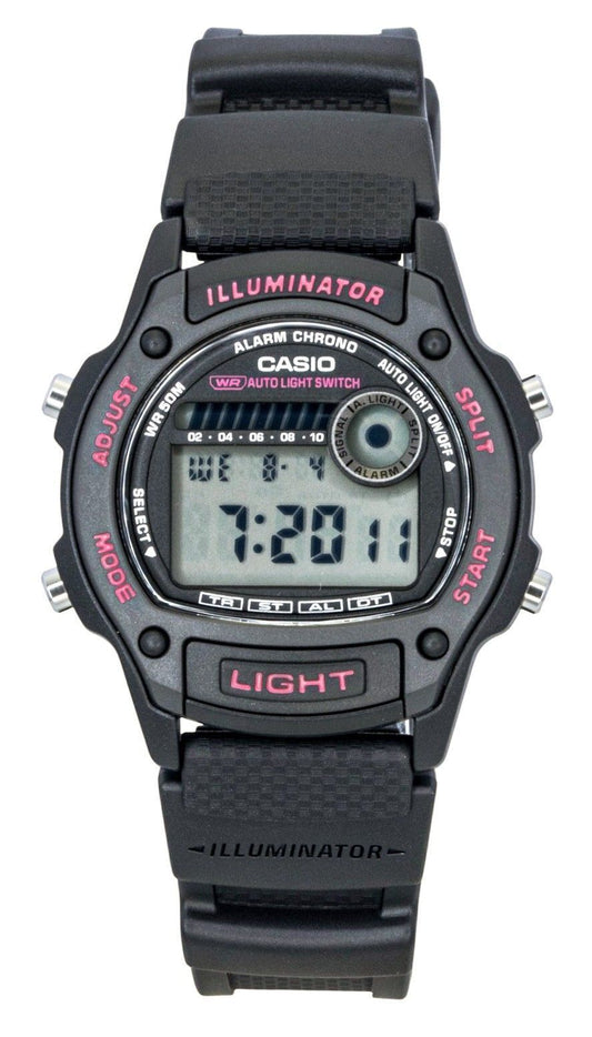 Casio Standard Digital Bio-Based Resin Strap Quartz W-220H-1A2V Unisex Watch