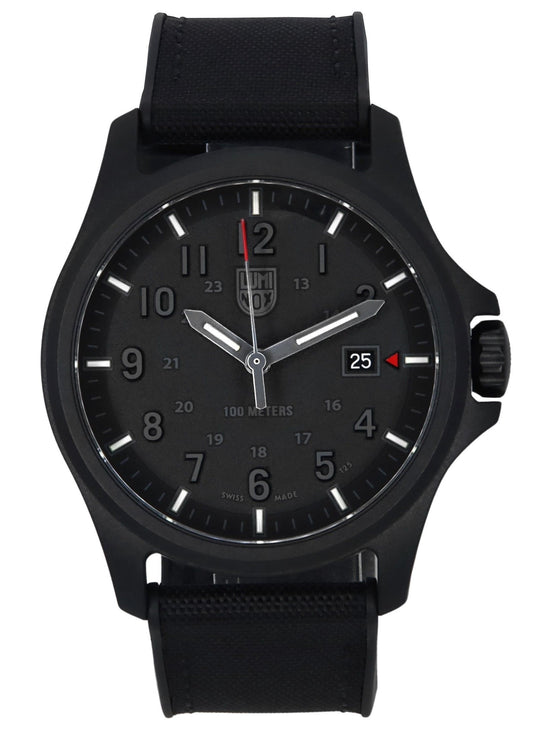 Luminox Atacama Field Urban Adventure Rubber Strap Black Dial Quartz XL.1961 100M Men's Watch