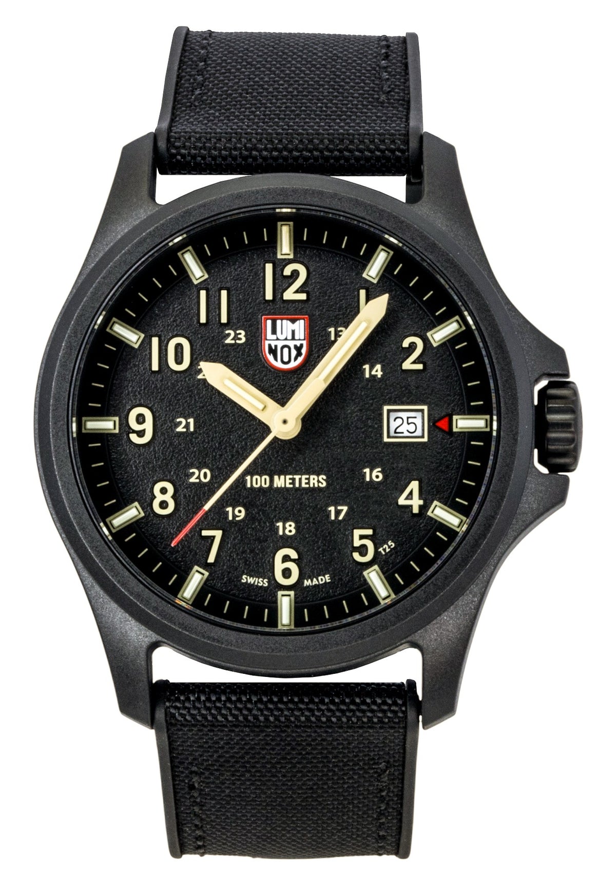 Luminox Atacama Field Rubber Strap Black Dial Quartz XL.1970.2 100M Men's Watch