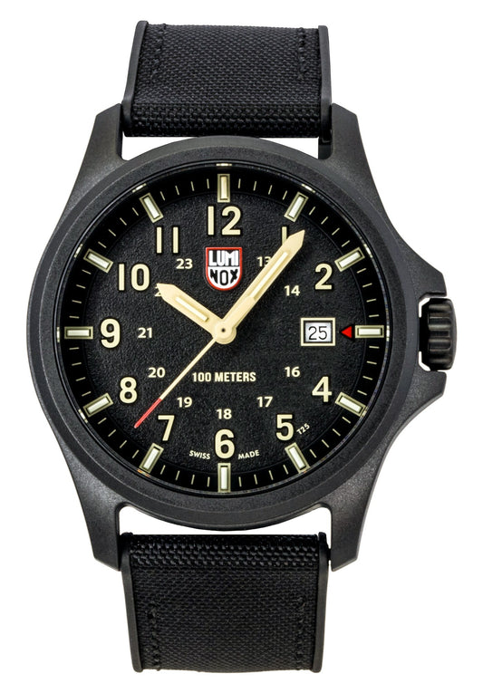 Luminox Atacama Field Rubber Strap Black Dial Quartz XL.1970.2 100M Men's Watch