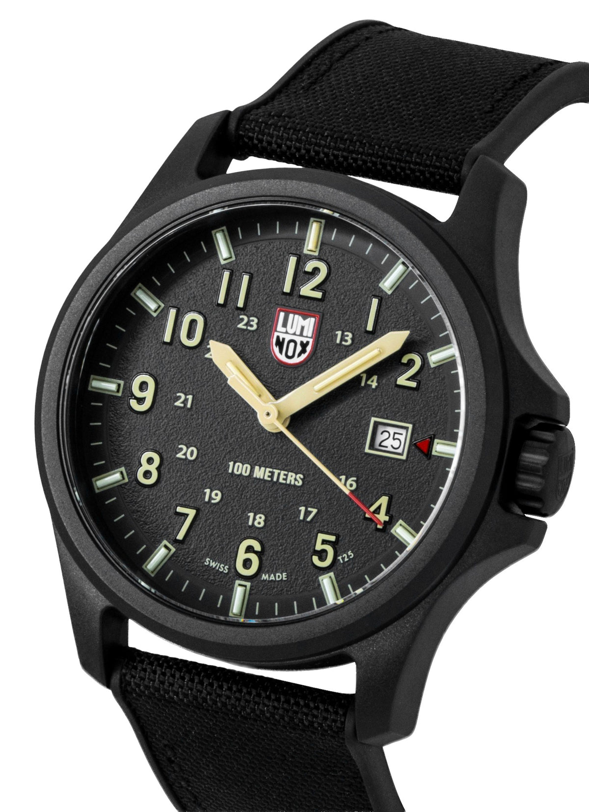 Luminox Atacama Field Rubber Strap Black Dial Quartz XL.1970.2 100M Men's Watch