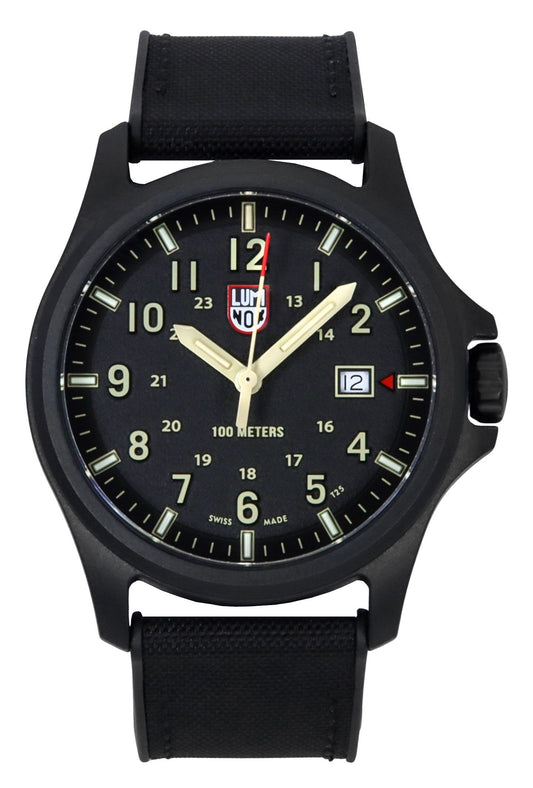 Luminox Atacama Field Rubber Strap Black Dial Quartz XL.1970.SET 100M Men's Watch With Extra Strap