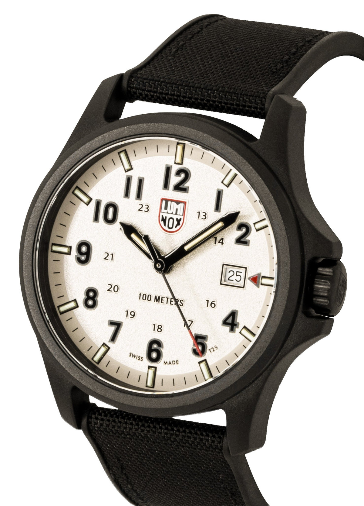 Luminox Atacama Field Rubber Strap Beige Dial Quartz XL.1971.2 100M Men's Watch