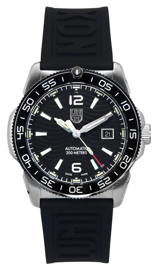Luminox Pacific Diver Rubber Strap Black Dial Automatic XS.3101 200M Men's Watch