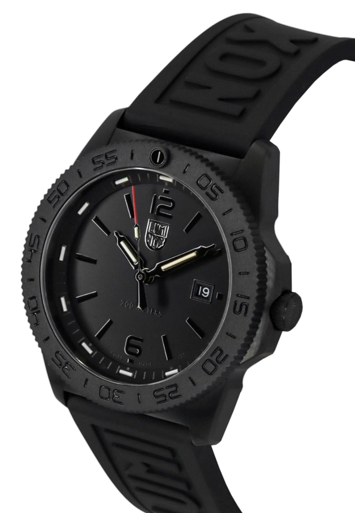 Luminox Pacific Diver Rubber Strap Black Dial Quartz XS.3121.BO.1 200M Men's Watch