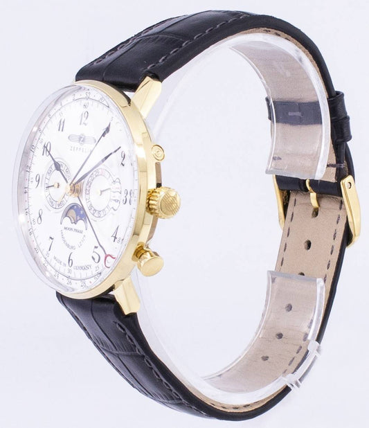 Zeppelin Series LZ 129 Hindenburg Germany Made 7038-1 70381 Men's Watch