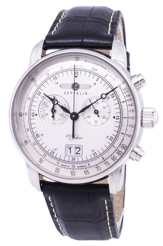 Refurbished Zeppelin Series 100 Years ED.1 Germany Made 7690-1 76901 Men's Watch