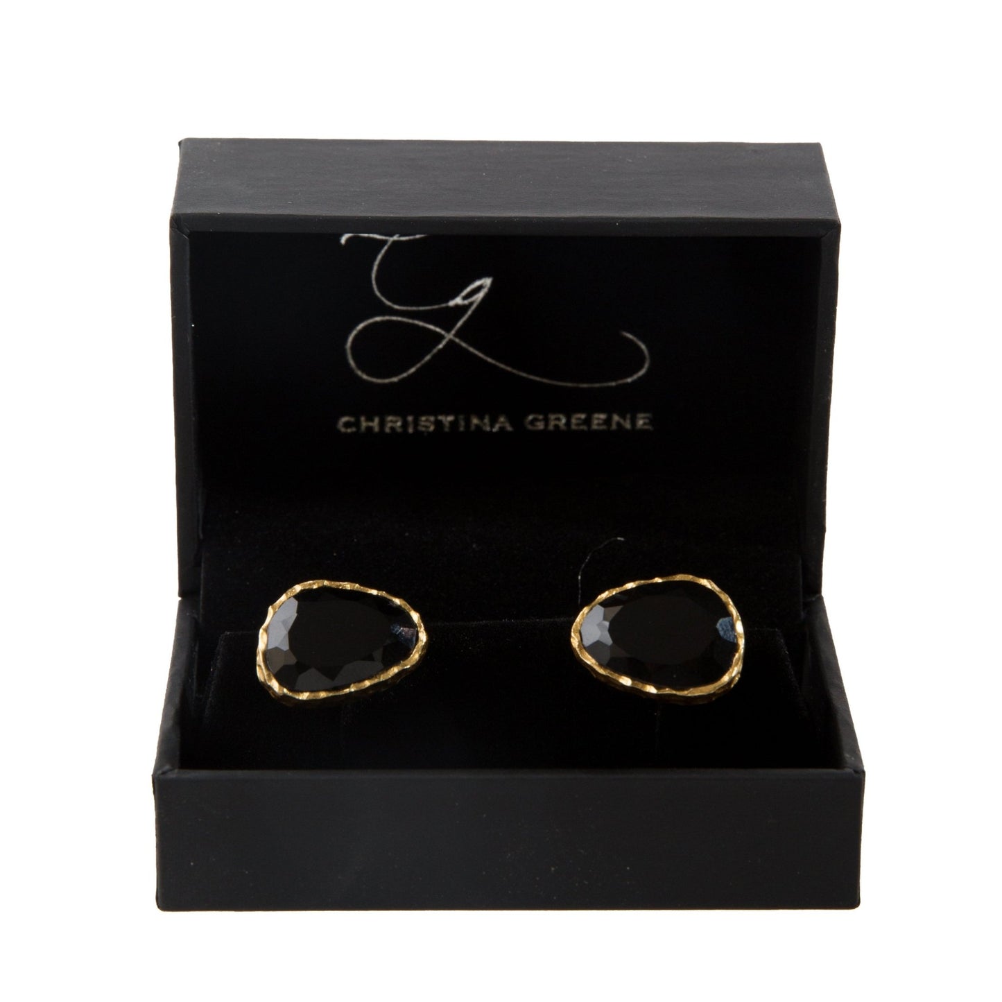 Men's Cufflink Set - Black Onyx - Veloce - The App For Watch Collectors