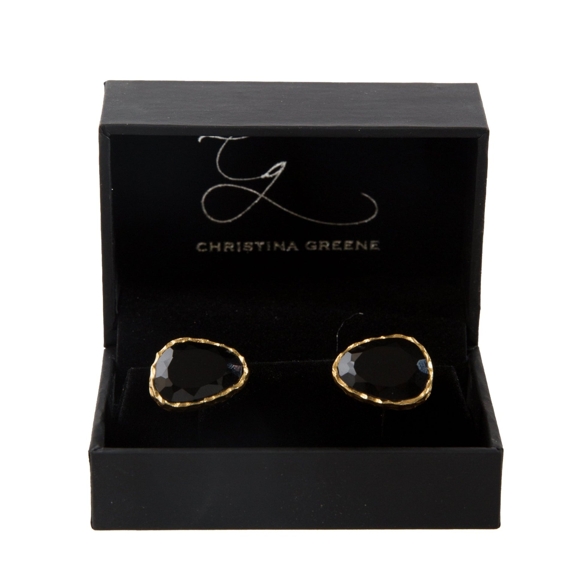 Men's Cufflink Set - Black Onyx - Veloce - The App For Watch Collectors