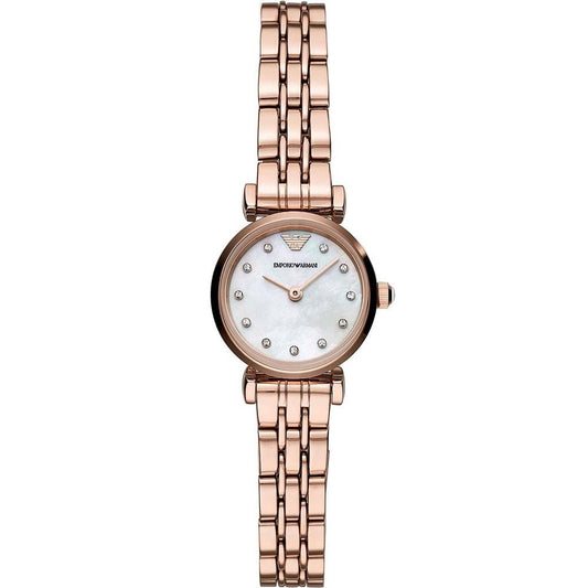 Emporio Armani Ar11203 Ladies Gianni T Bar Rose Gold Watch