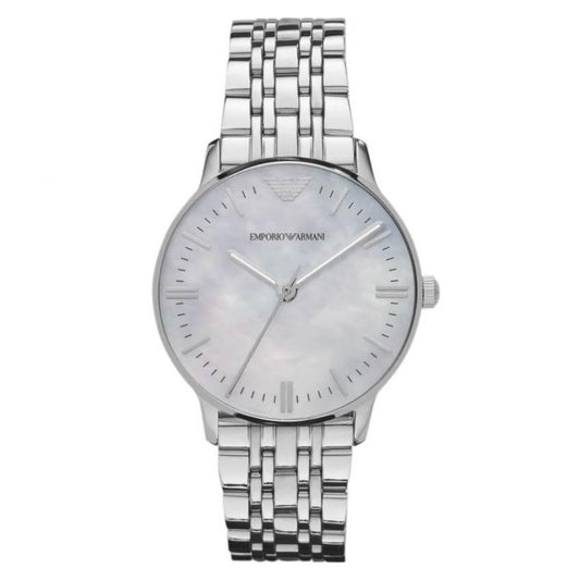Emporio Armani Ar1602 Ladies Mother Of Pearl Watch
