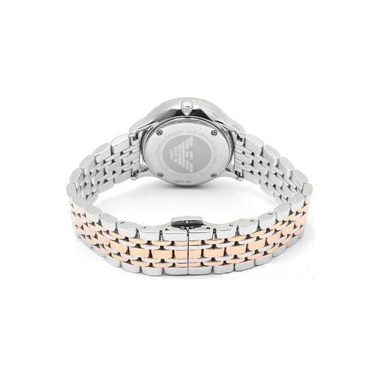 Emporio Armani Ar1603 Ladies Two Tone Watch