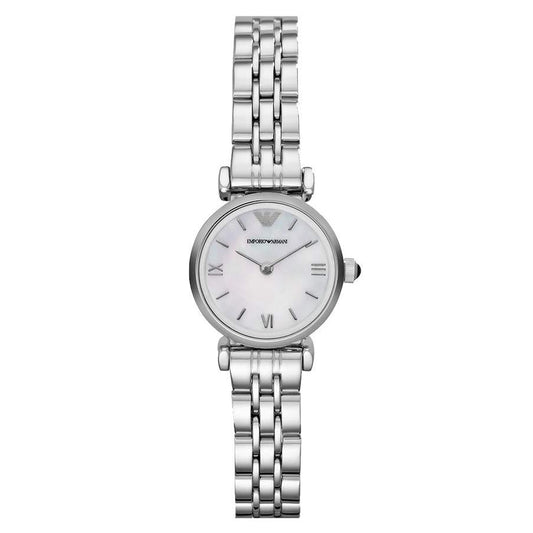Emporio Armani Ar1763 Ladies Mother Of Pearl Dial Watch