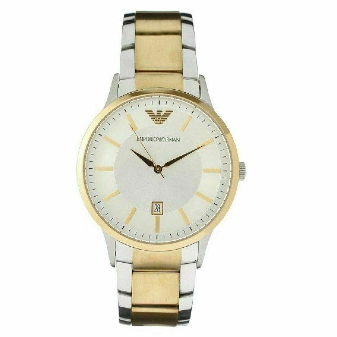 Emporio Armani Ar2449 Men S Two Tone Watch