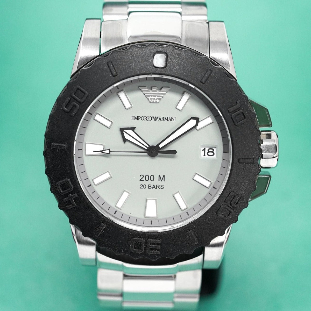 Emporio Armani Ar5970 Men S Sportivo Steel Watch