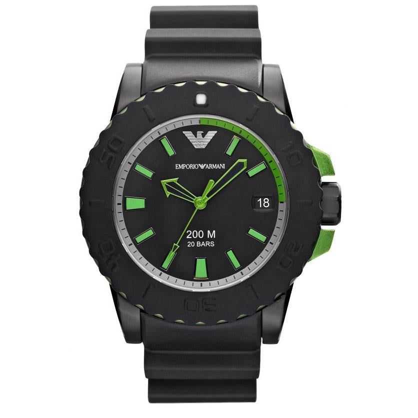 Emporio Armani Ar6102 Men S Black Watch