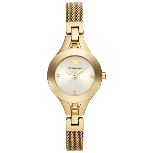 Emporio Armani Ar7363 Ladies Gold Watch