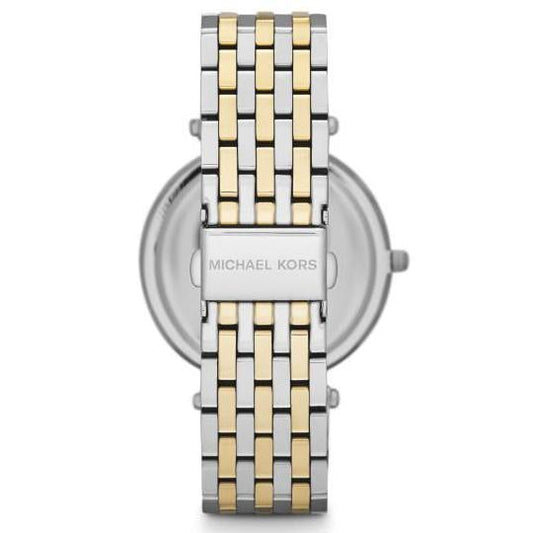 Michael Kors Mk3215 Ladies Darci Silver Two Tone Watch