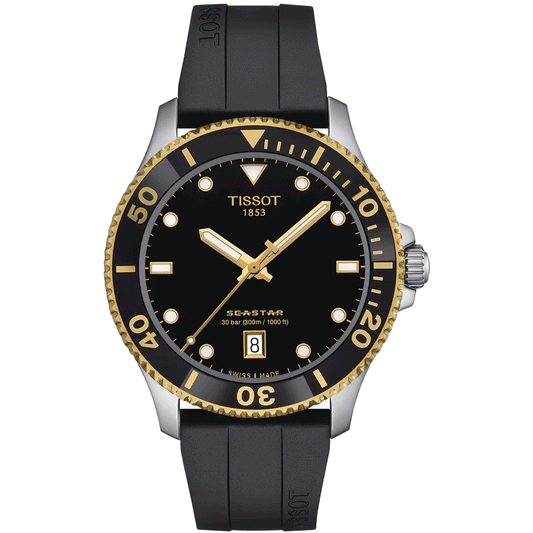 Tissot Seastar 1000 Mens Black Watch T120 410 27 051 00