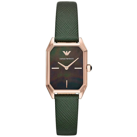 Emporio Armani Ar11149 Ladies Gioia Green Watch