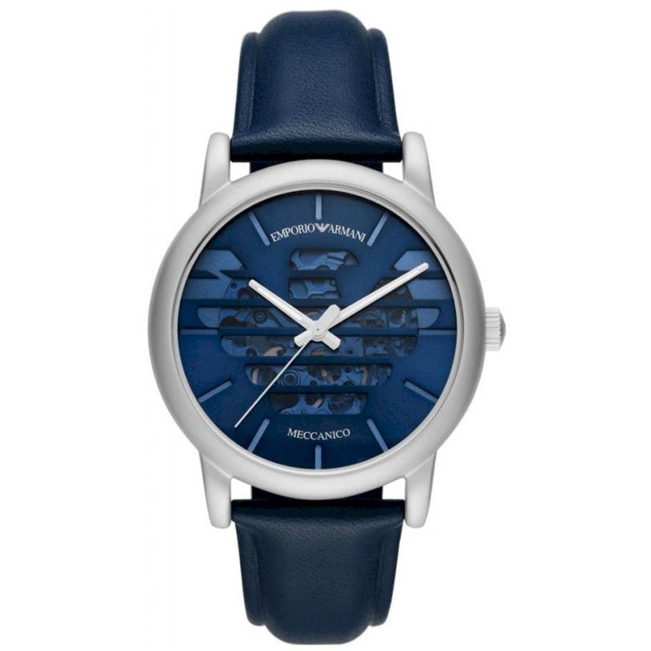 Emporio Armani Ar60030 Men S Automatic Luigi Blue Watch