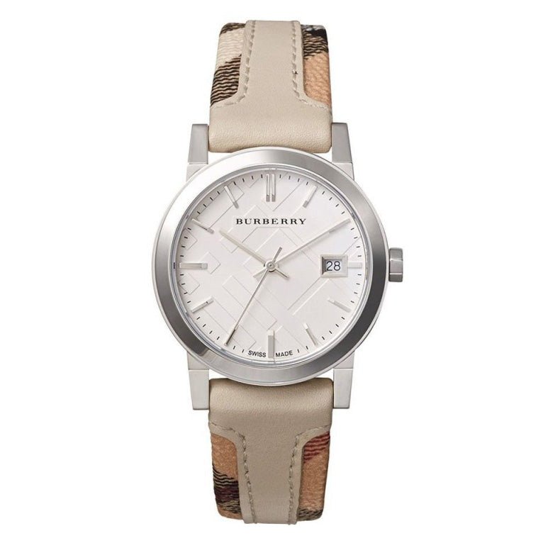 Burberry Ladies Watch The City Haymarket Check Bu9132
