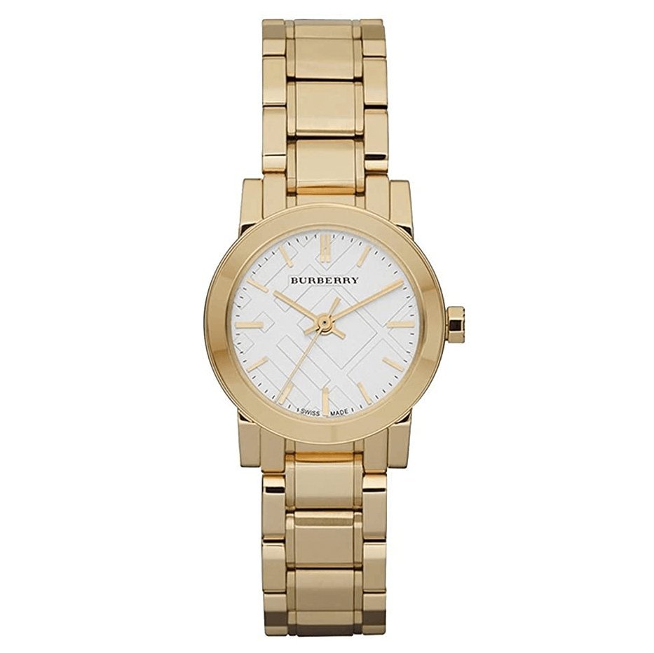 Burberry Ladies Watch The City Yellow Gold Bu9203