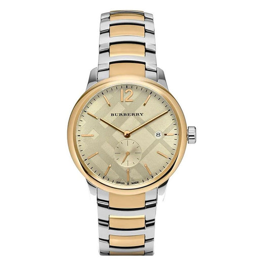 Burberry Mens Watch The Classic Two Tone Bu10011