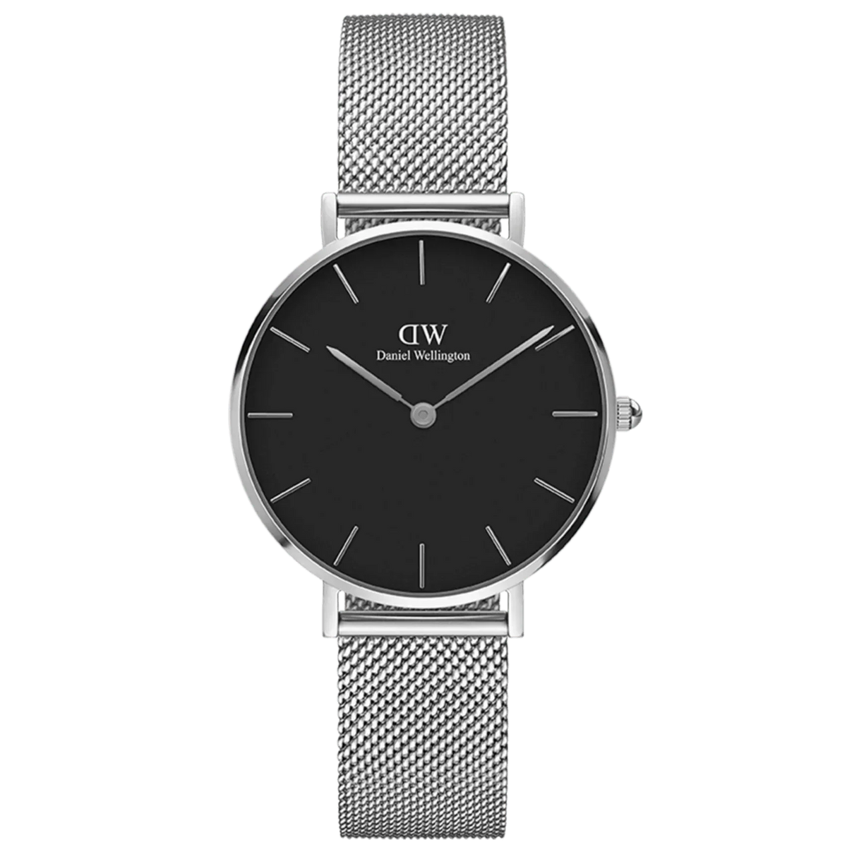 Daniel Wellington Ladies Silver Petite Stirling Watch Dw00100162