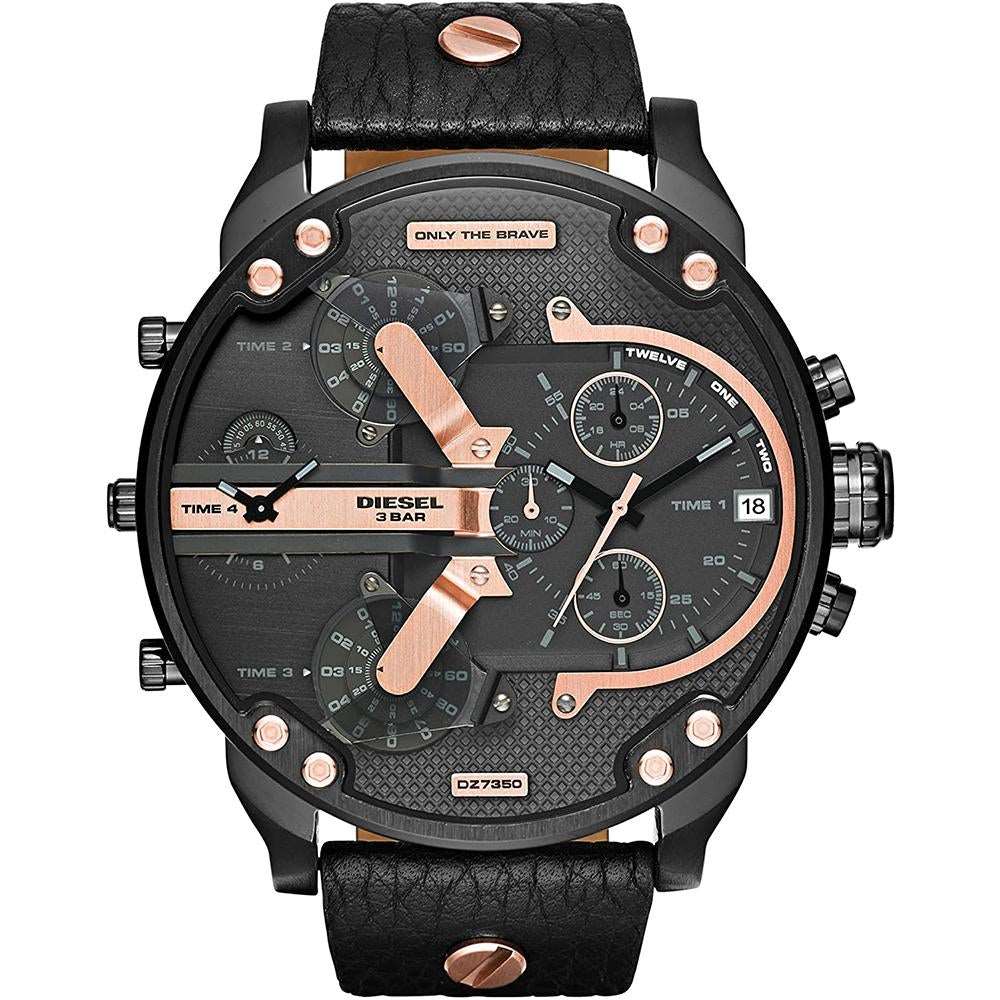 Diesel Dz7350 Men S Daddy 2 0 Black Chronograph Watch