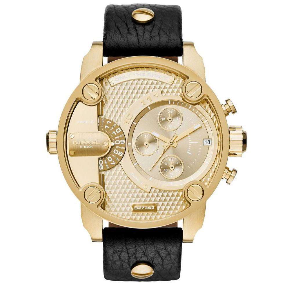 Diesel Dz7363 Men S Chronograph Little Daddy Gold Watch