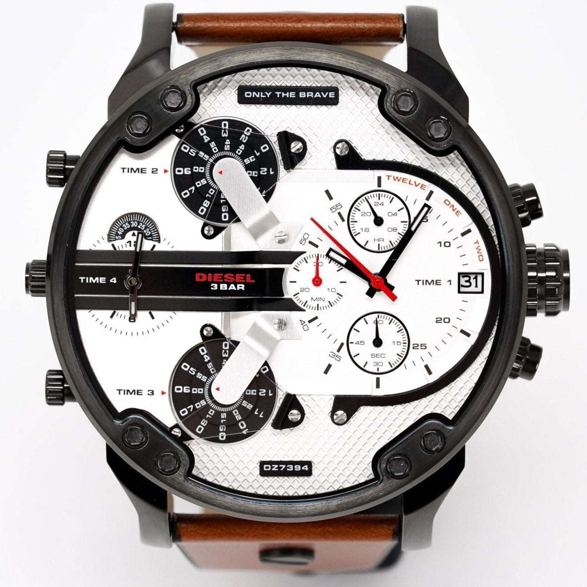 Diesel Dz7394 Men S Chronograph Mr Daddy 2 0 Brown Watch