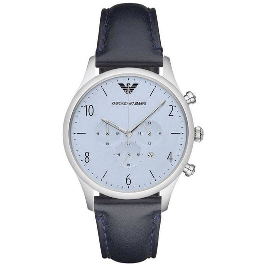 Emporio Armani Ar1889 Men S Chronograph Blue Watch