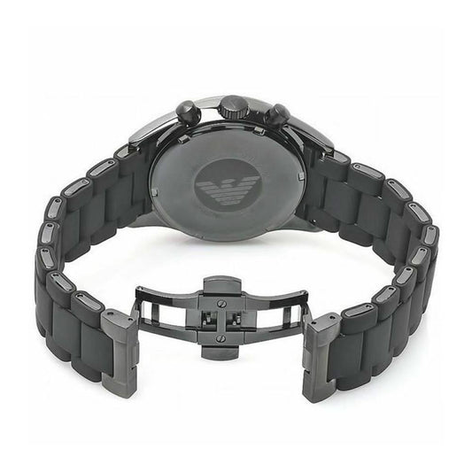 Emporio Armani Ar5889 Men S Black Chronograph Watch
