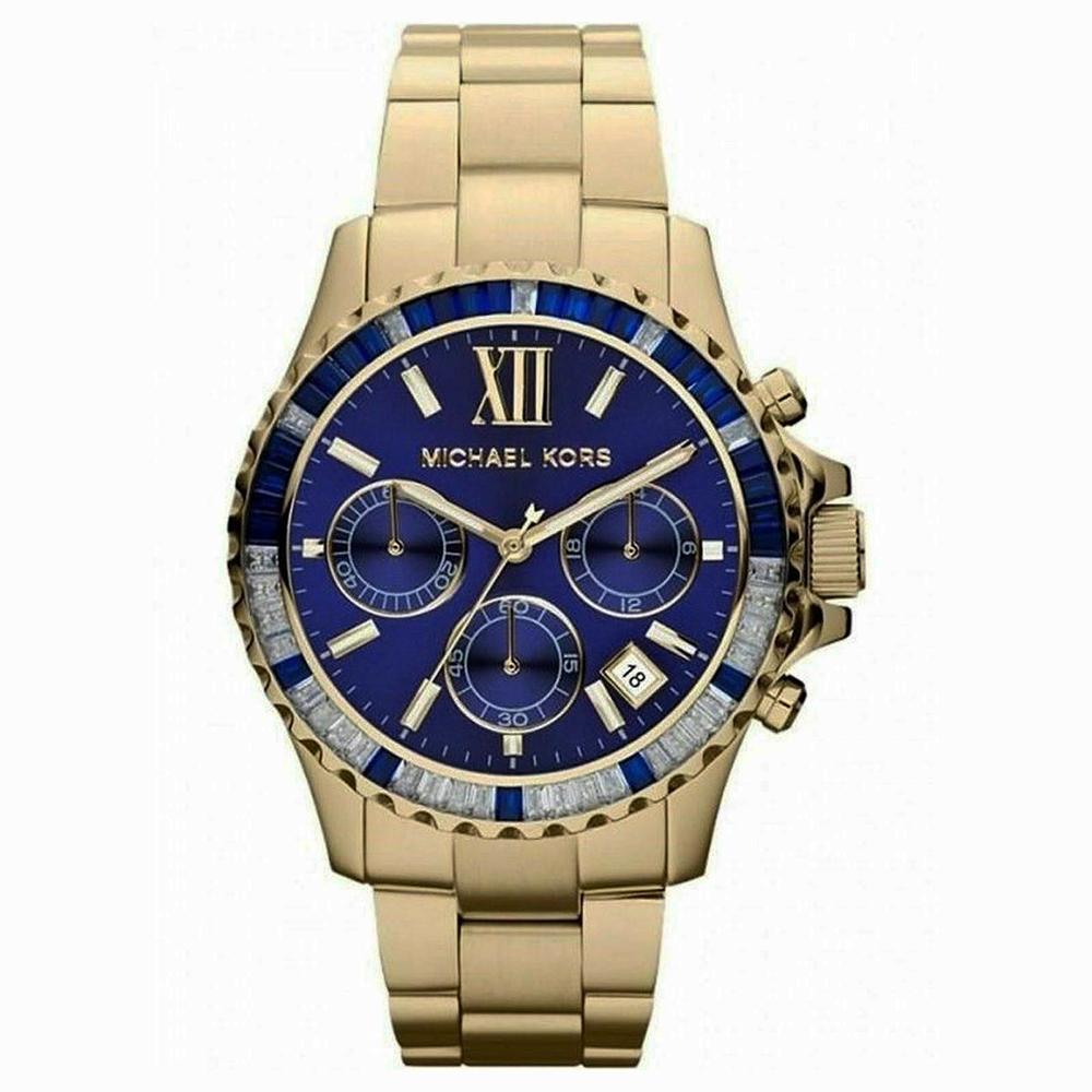 Michael Kors Mk5754 Ladies Everest Gold Tone Watch
