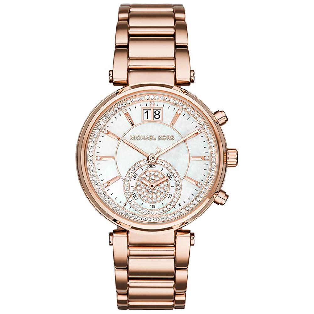 Michael Kors Mk6282 Ladies Sawyer Rose Gold Watch