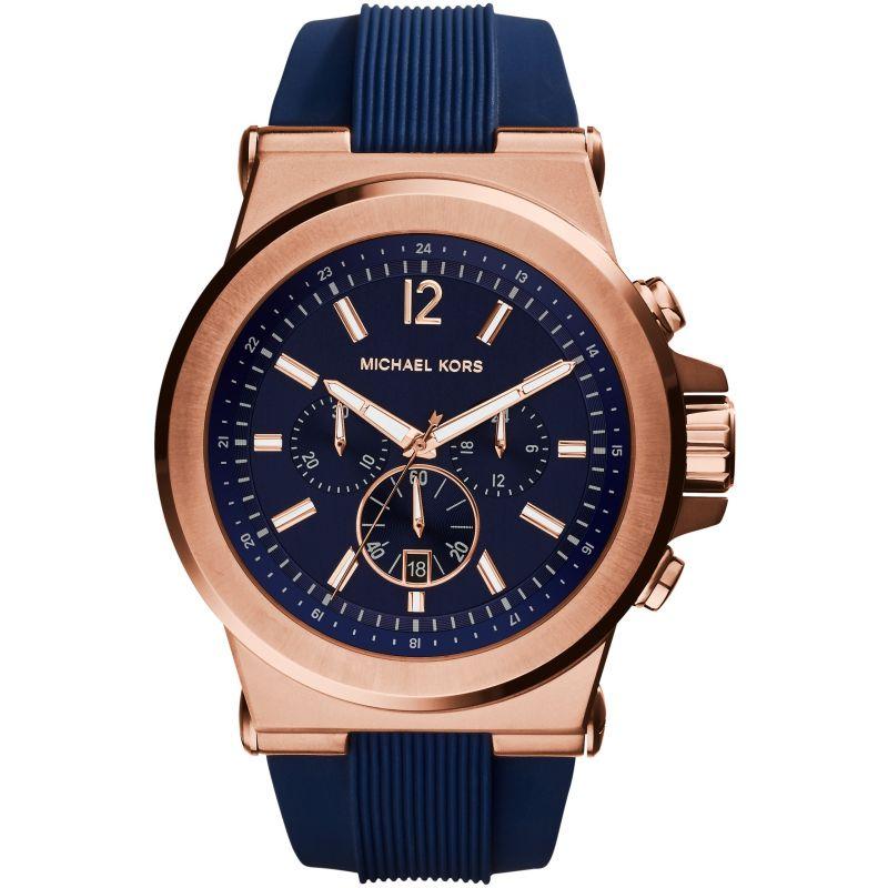 Michael Kors Mk8295 Men S Watch Chronograph Dylan Blue Watch