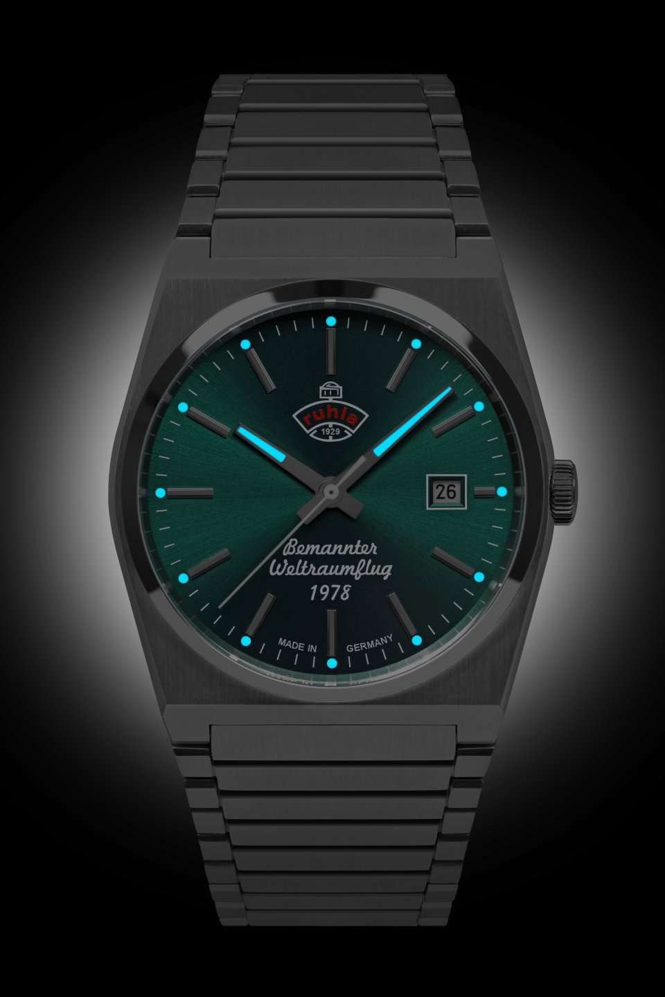 Space Control Green | Green Dial - Veloce - The App For Watch Collectors