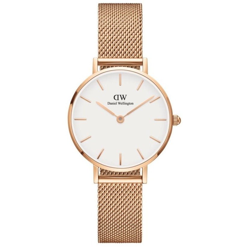 Daniel Wellington Ladies Rose Gold Petite Melrose Watch Dw00100219
