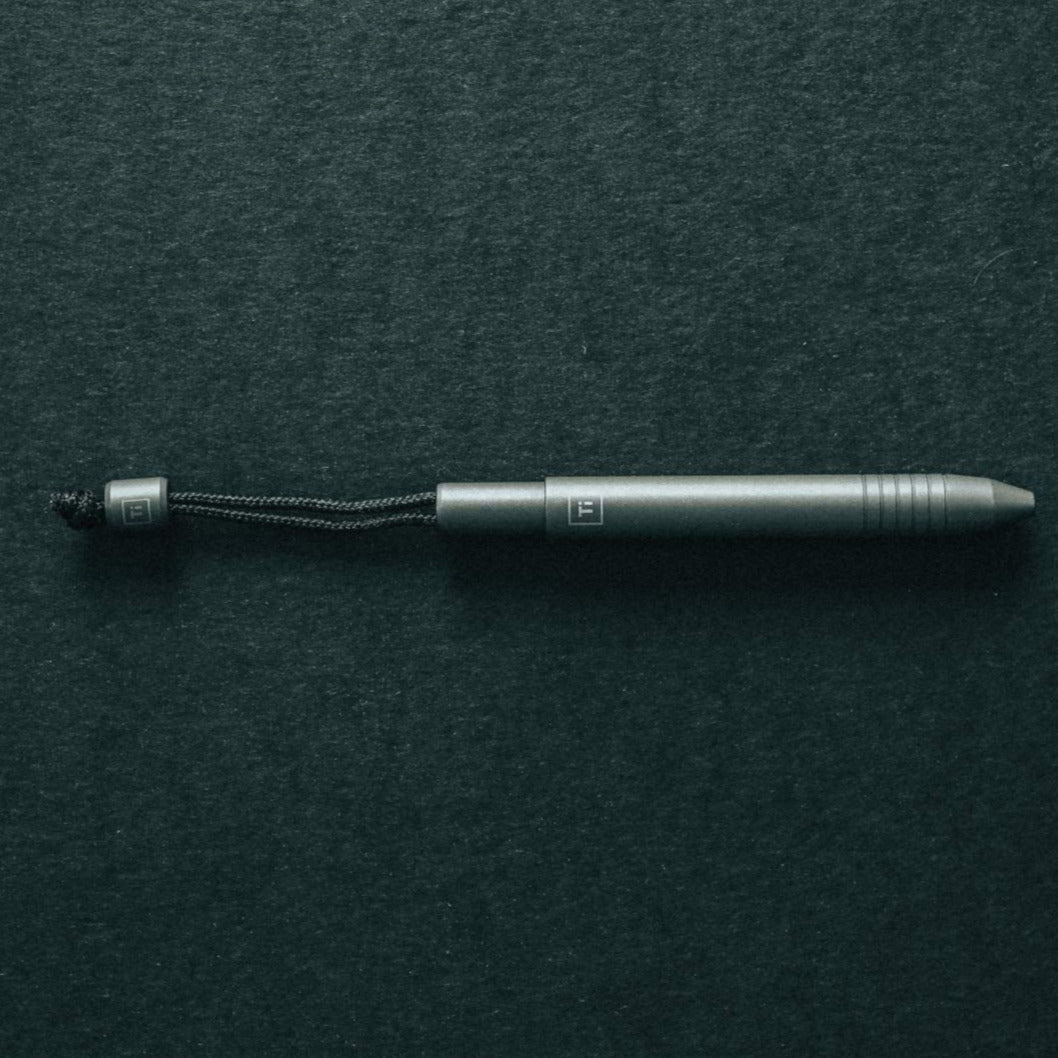 Titanium Mini Pen Brass and Copper Pocket Writer Pro - Veloce - The App For Watch Collectors