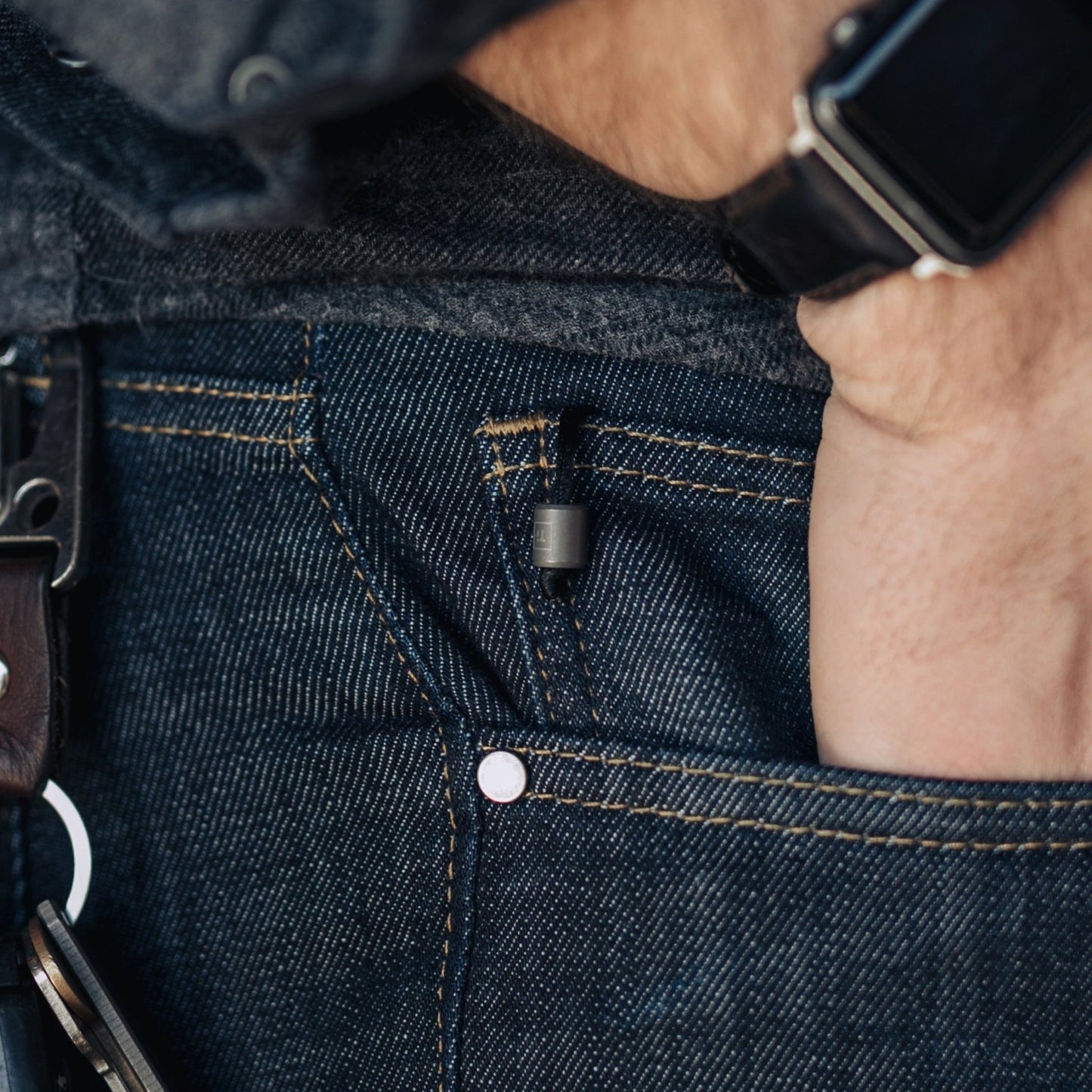 Titanium Mini Pen Brass and Copper Pocket Writer Pro - Veloce - The App For Watch Collectors