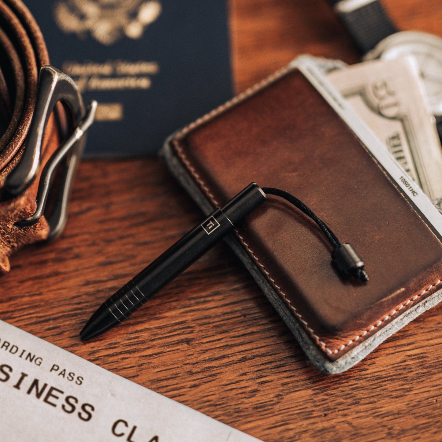 Titanium Mini Pen Brass and Copper Pocket Writer Pro - Veloce - The App For Watch Collectors