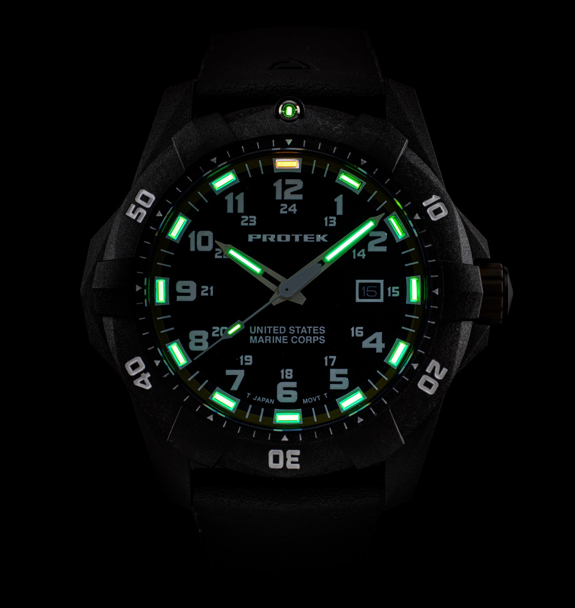 ProTek - Watch - Model PT1015G USMC - Veloce - The App For Watch Collectors
