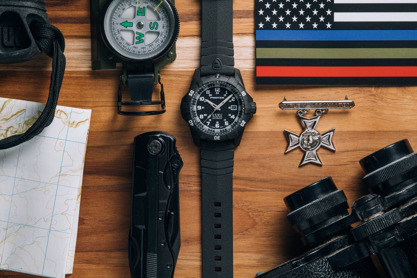 ProTek - Watch - Model PT1211 USMC Automatic - Veloce - The App For Watch Collectors