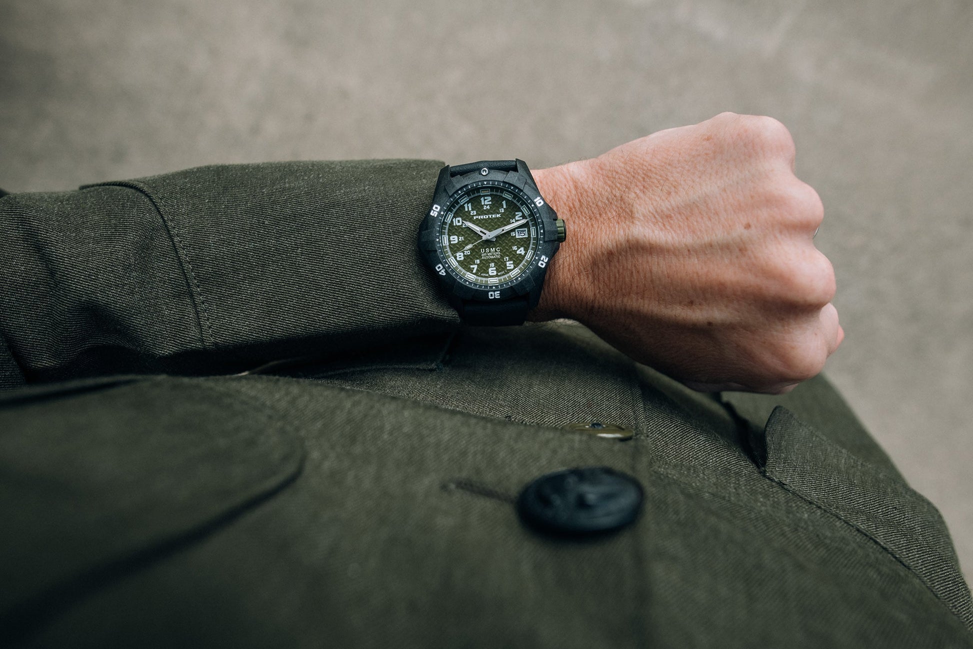 ProTek - Watch - Model PT1215 USMC Automatic - Veloce - The App For Watch Collectors