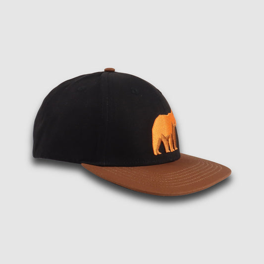 Big Bear Snapback Hat With Black Bear Embroidery Front Logo - Veloce - The App For Watch Collectors