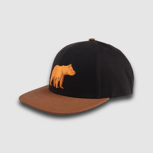 Big Bear Snapback Hat With Black Bear Embroidery Front Logo - Veloce - The App For Watch Collectors